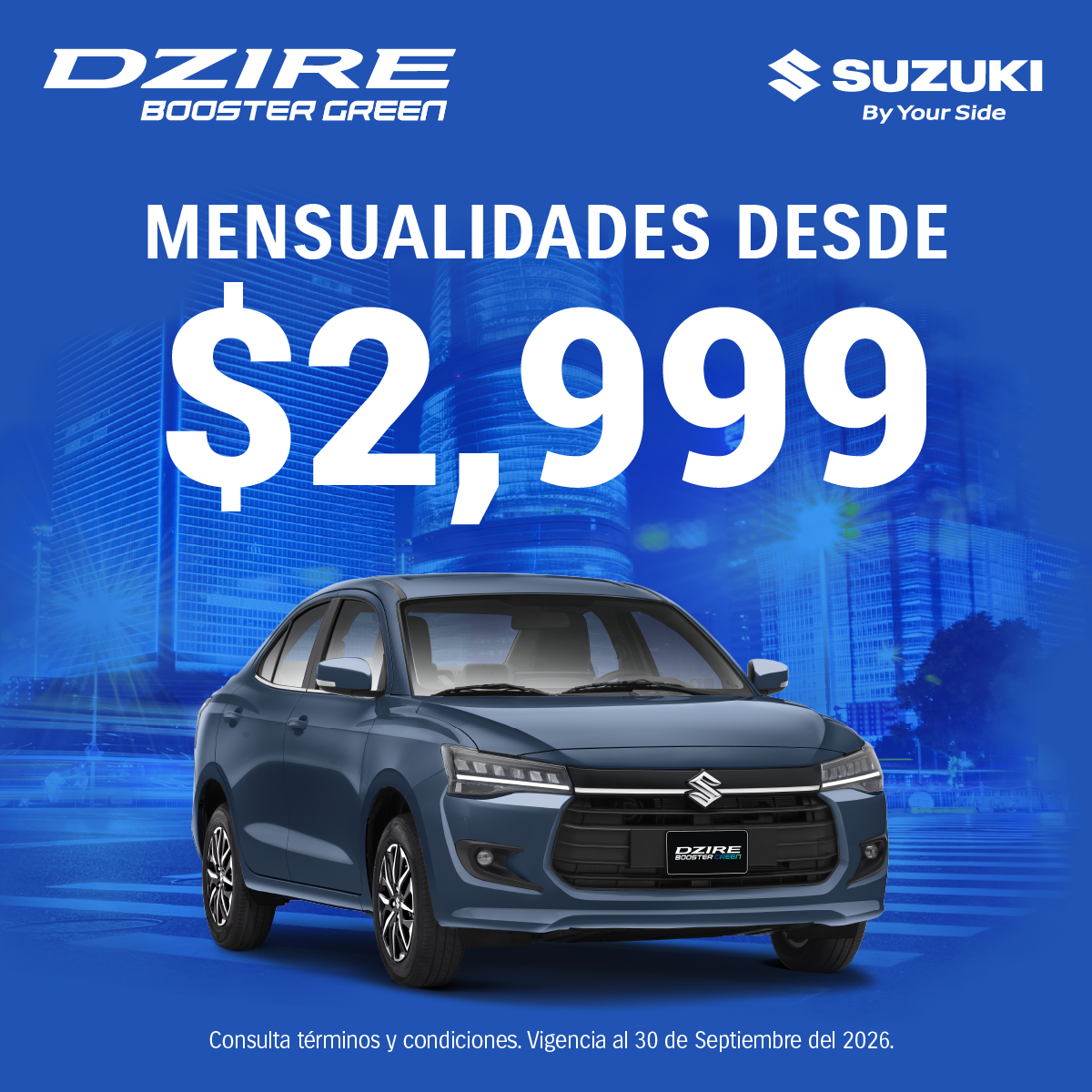 Dzire Booster Green